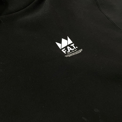 【中古品】【メンズ】 FAT エフエーティー MILL HOODIE F32320-SW04 ミル フーディー トップス プルオーバーパーカー 142-260711-ss-06-tei サイズ：FAT カラー：ブラック 万代Net店