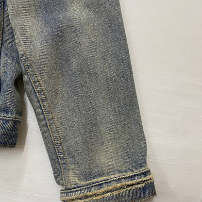 【中古品】【メンズ】 424 フォートゥーフォー 2015 DISTRESSED DENIM JACKET ダメージ デニムジャケット アウター Gジャン 142-260608-ss-05-tei サイズ：M カラー：インディゴ 万代Net店