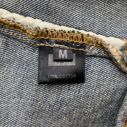 【中古品】【メンズ】 424 フォートゥーフォー 2015 DISTRESSED DENIM JACKET ダメージ デニムジャケット アウター Gジャン 142-260608-ss-05-tei サイズ：M カラー：インディゴ 万代Net店