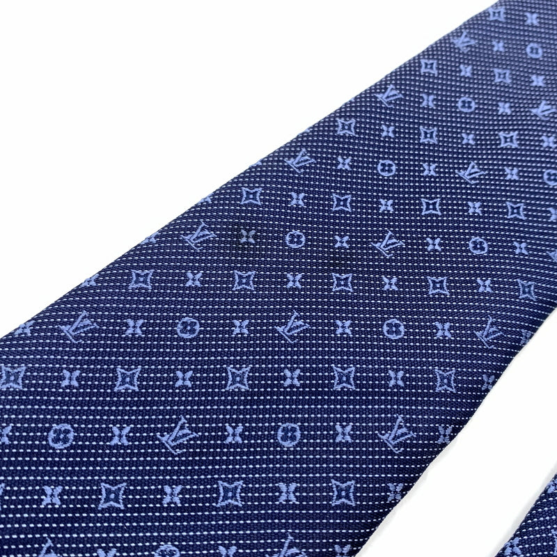 【中古品】【メンズ】 LOUIS VUITTON ルイ・ヴィトン M70953 25年製 モノグラム クラシック ネクタイ アクセサリー 179-260724-ko-12-tei カラー：ブルー系 万代Net店