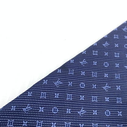 【中古品】【メンズ】 LOUIS VUITTON ルイ・ヴィトン M70953 25年製 モノグラム クラシック ネクタイ アクセサリー 179-260724-ko-12-tei カラー：ブルー系 万代Net店