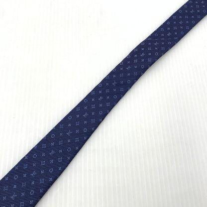 【中古品】【メンズ】 LOUIS VUITTON ルイ・ヴィトン M70953 25年製 モノグラム クラシック ネクタイ アクセサリー 179-260724-ko-12-tei カラー：ブルー系 万代Net店