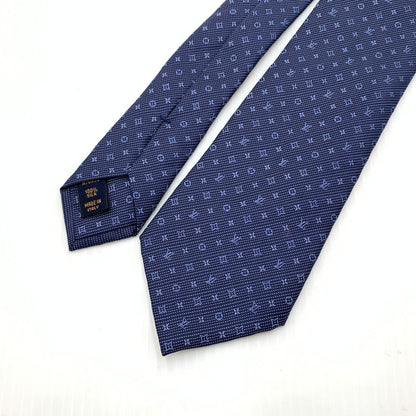 【中古品】【メンズ】 LOUIS VUITTON ルイ・ヴィトン M70953 25年製 モノグラム クラシック ネクタイ アクセサリー 179-260724-ko-12-tei カラー：ブルー系 万代Net店