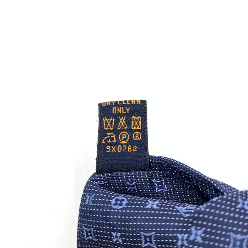 【中古品】【メンズ】 LOUIS VUITTON ルイ・ヴィトン M70953 25年製 モノグラム クラシック ネクタイ アクセサリー 179-260724-ko-12-tei カラー：ブルー系 万代Net店