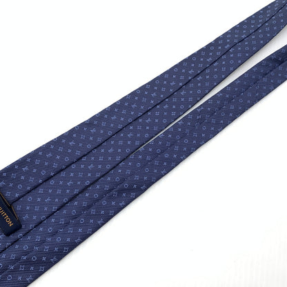 【中古品】【メンズ】 LOUIS VUITTON ルイ・ヴィトン M70953 25年製 モノグラム クラシック ネクタイ アクセサリー 179-260724-ko-12-tei カラー：ブルー系 万代Net店