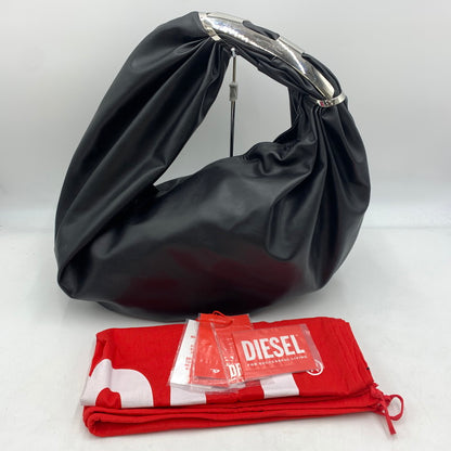 【中古品】【メンズ】 DIESEL ディーゼル GRAB-D HOBO SHOULDER BAG P6203 グラブディー ホーボーショルダーバッグ カバン 188-260606-ko-12-tei カラー：ブラック 万代Net店