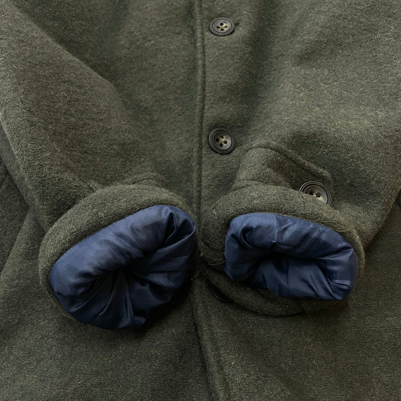 【中古品】【メンズ】 KOON クーン MILITARY COAT VIVER-BC63 ミリタリー コート アウター 141-260606-yo-15-tei サイズ：48 カラー：グリーン 万代Net店