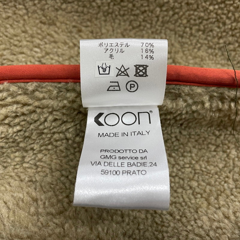 【中古品】【メンズ】 KOON クーン MILITARY COAT VIVER-BC63 ミリタリー コート アウター 141-260606-yo-15-tei サイズ：48 カラー：グリーン 万代Net店
