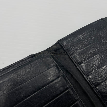 【中古品】【メンズ】 CHROME HEARTS クロムハーツ WAVE CROSS BALL WALLET ウェーブ クロスボール ウォレット 長財布 190-260604-yo-01-tei カラー：ブラック 万代Net店