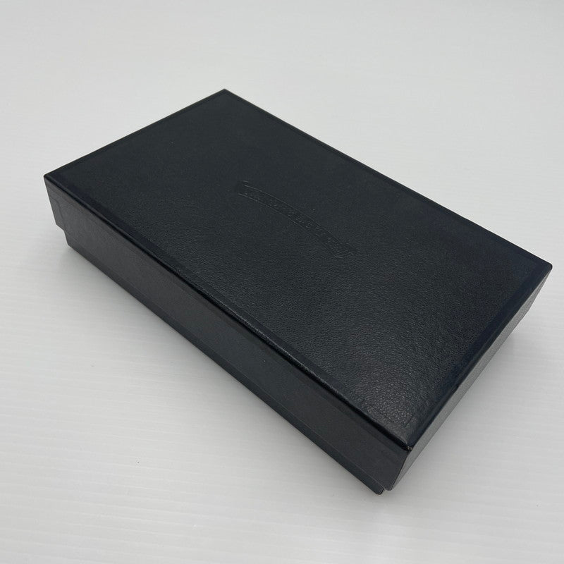 【中古品】【メンズ】 CHROME HEARTS クロムハーツ WAVE CROSS BALL WALLET ウェーブ クロスボール ウォレット 長財布 190-260604-yo-01-tei カラー：ブラック 万代Net店