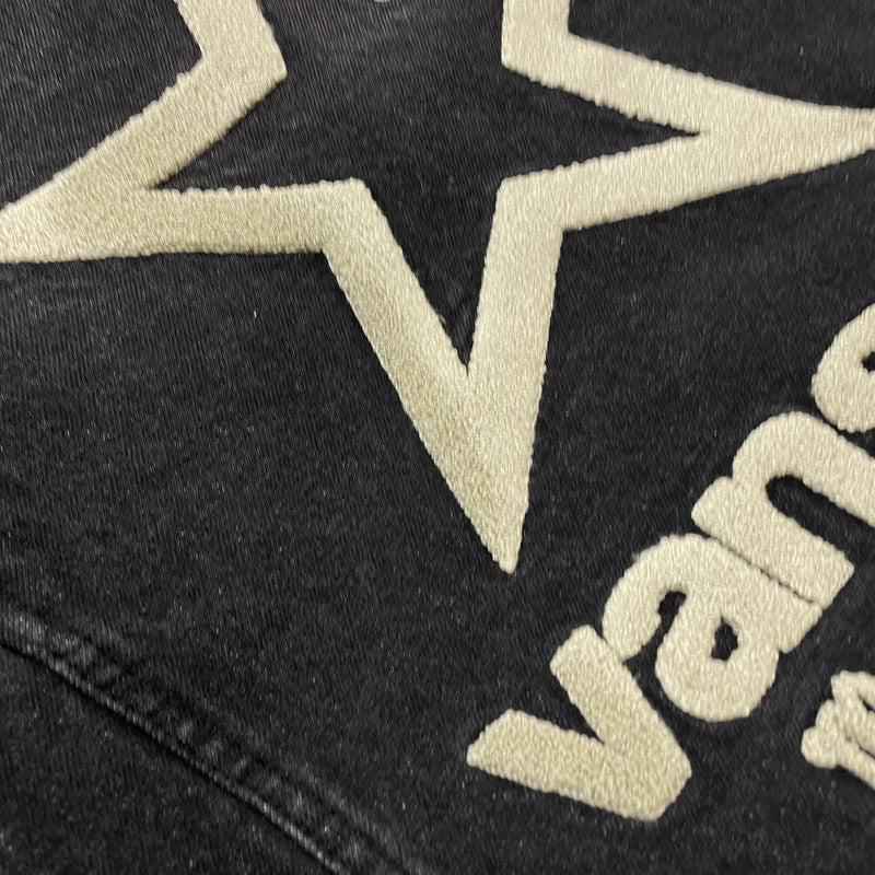 【中古品】【メンズ】 VANSON バンソン ONESTAR EMBROIDERY WAPPEN DENIM JACKET ワンスター 刺繍 ワッペン デニムジャケット ライトアウター Gジャン 145-260606-yo-16-tei サイズ：Ｍ カラー：ブラック 万代Net店