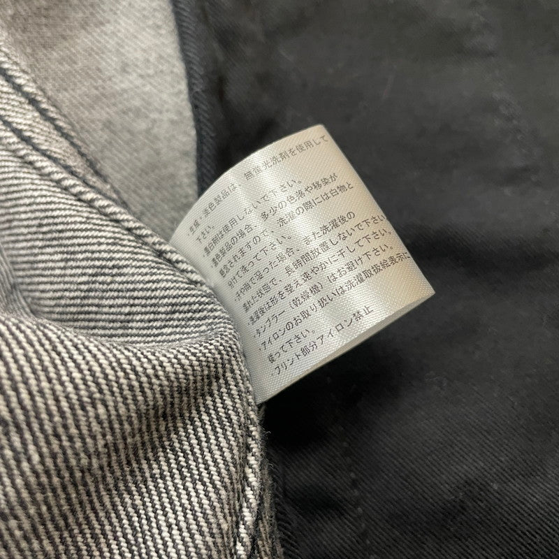 【中古品】【メンズ】 VANSON バンソン ONESTAR EMBROIDERY WAPPEN DENIM JACKET ワンスター 刺繍 ワッペン デニムジャケット ライトアウター Gジャン 145-260606-yo-16-tei サイズ：Ｍ カラー：ブラック 万代Net店