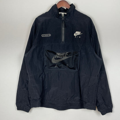 【中古品】【メンズ】 NIKE ナイキ NYLON ANORAK JACKET DM5214-010 ナイロン アノラック ジャケット アウター 148-260901-sa-23-teih サイズ：2XL カラー：ブラック 万代Net店