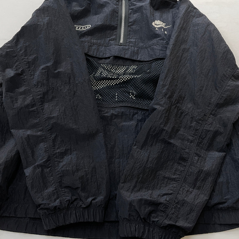【中古品】【メンズ】 NIKE ナイキ NYLON ANORAK JACKET DM5214-010 ナイロン アノラック ジャケット アウター 148-260901-sa-23-teih サイズ：2XL カラー：ブラック 万代Net店