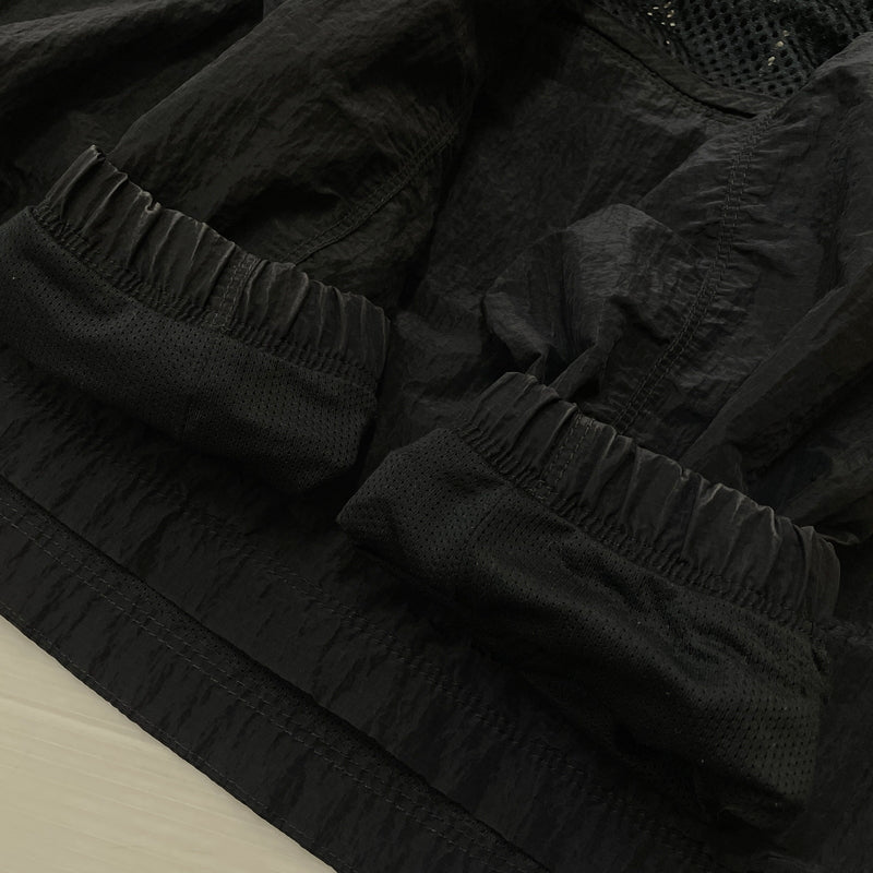 【中古品】【メンズ】 NIKE ナイキ NYLON ANORAK JACKET DM5214-010 ナイロン アノラック ジャケット アウター 148-260901-sa-23-teih サイズ：2XL カラー：ブラック 万代Net店