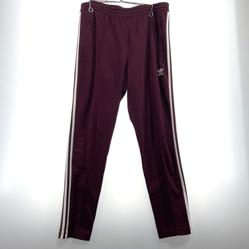 【中古品】【メンズ】 ADIDAS アディダス BECKENBAUER JERSEY PANTS DH5825 ベッケンバウアー ジャージ パンツ ボトムス トラックパンツ 159-260826-yo-01-teih サイズ：2XO カラー：ボルドー 万代Net店