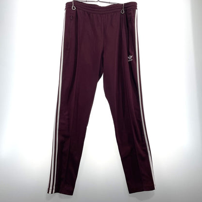 【中古品】【メンズ】 ADIDAS アディダス BECKENBAUER JERSEY PANTS DH5825 ベッケンバウアー ジャージ パンツ ボトムス トラックパンツ 159-260826-yo-01-teih サイズ：2XO カラー：ボルドー 万代Net店