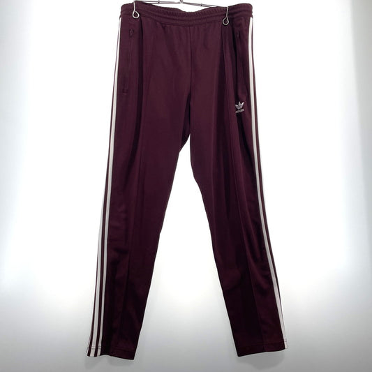 【中古品】【メンズ】 ADIDAS アディダス BECKENBAUER JERSEY PANTS DH5825 ベッケンバウアー ジャージ パンツ ボトムス トラックパンツ 159-260826-yo-01-teih サイズ：2XO カラー：ボルドー 万代Net店