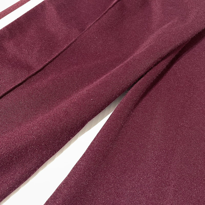 【中古品】【メンズ】 ADIDAS アディダス BECKENBAUER JERSEY PANTS DH5825 ベッケンバウアー ジャージ パンツ ボトムス トラックパンツ 159-260826-yo-01-teih サイズ：2XO カラー：ボルドー 万代Net店