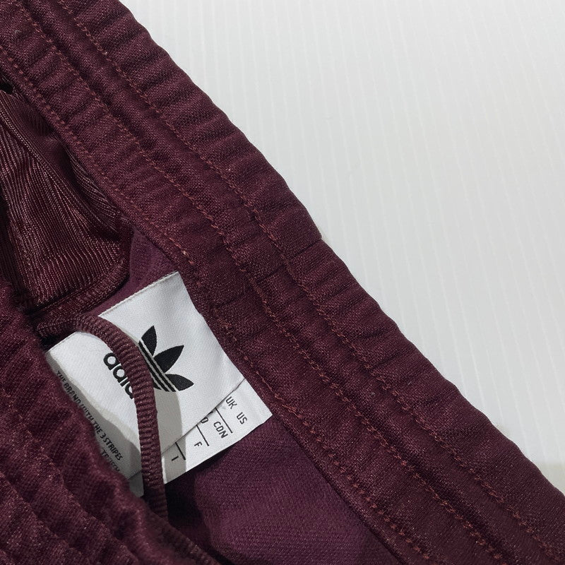 【中古品】【メンズ】 ADIDAS アディダス BECKENBAUER JERSEY PANTS DH5825 ベッケンバウアー ジャージ パンツ ボトムス トラックパンツ 159-260826-yo-01-teih サイズ：2XO カラー：ボルドー 万代Net店