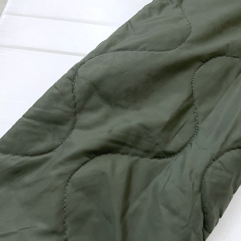 【中古品】【メンズ】 US.ARMY アメリカ軍 CWU-9/P QUILTING LINER JACKET DLA100-81-C-3079 キルティング ライナージャケット ライトアウター 145-260606-yo-03-tei サイズ：M カラー：カーキ 万代Net店