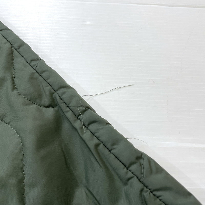 【中古品】【メンズ】 US.ARMY アメリカ軍 CWU-9/P QUILTING LINER JACKET DLA100-81-C-3079 キルティング ライナージャケット ライトアウター 145-260606-yo-03-tei サイズ：M カラー：カーキ 万代Net店