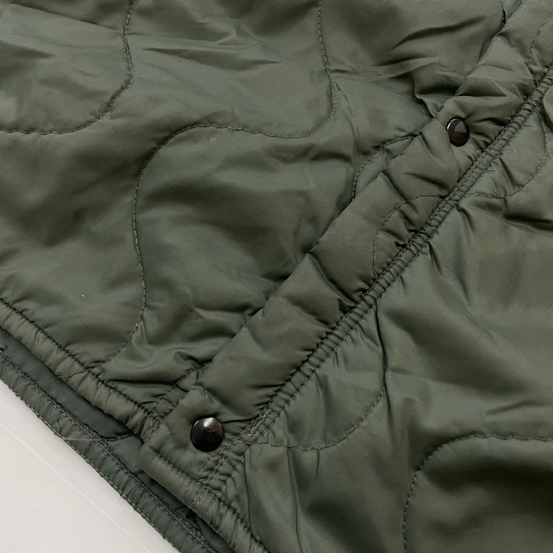 【中古品】【メンズ】 US.ARMY アメリカ軍 CWU-9/P QUILTING LINER JACKET DLA100-81-C-3079 キルティング ライナージャケット ライトアウター 145-260606-yo-03-tei サイズ：M カラー：カーキ 万代Net店
