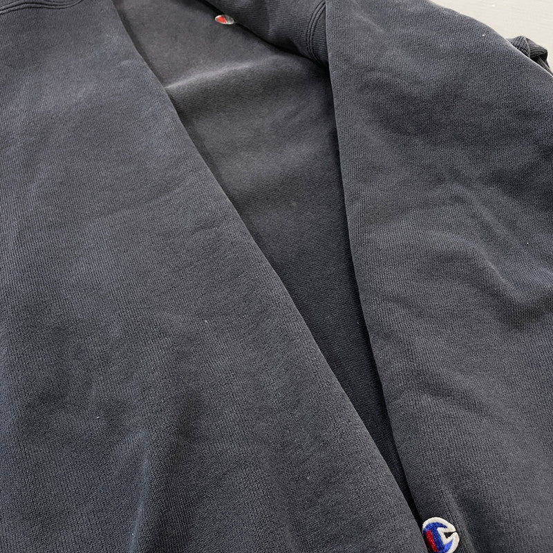 【中古品】【メンズ】 CHAMPION チャンピオン 90's REVERSE WEAVE SWEATSHIRT 90年代 リバースウィーブ スウェットシャツ 刺繍タグ 長袖 トップス 145-260606-yo-11-tei サイズ：L カラー：チャコール 万代Net店