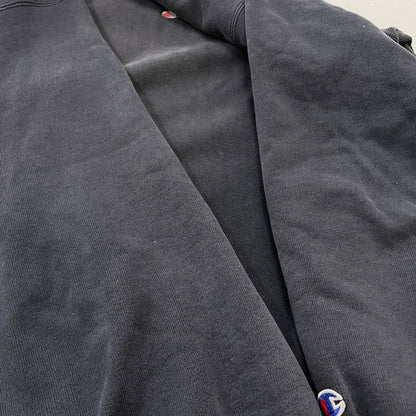 【中古品】【メンズ】 CHAMPION チャンピオン 90's REVERSE WEAVE SWEATSHIRT 90年代 リバースウィーブ スウェットシャツ 刺繍タグ 長袖 トップス 145-260606-yo-11-tei サイズ：L カラー：チャコール 万代Net店