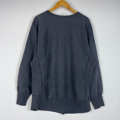【中古品】【メンズ】 CHAMPION チャンピオン 90's REVERSE WEAVE SWEATSHIRT 90年代 リバースウィーブ スウェットシャツ 刺繍タグ 長袖 トップス 145-260606-yo-11-tei サイズ：L カラー：チャコール 万代Net店