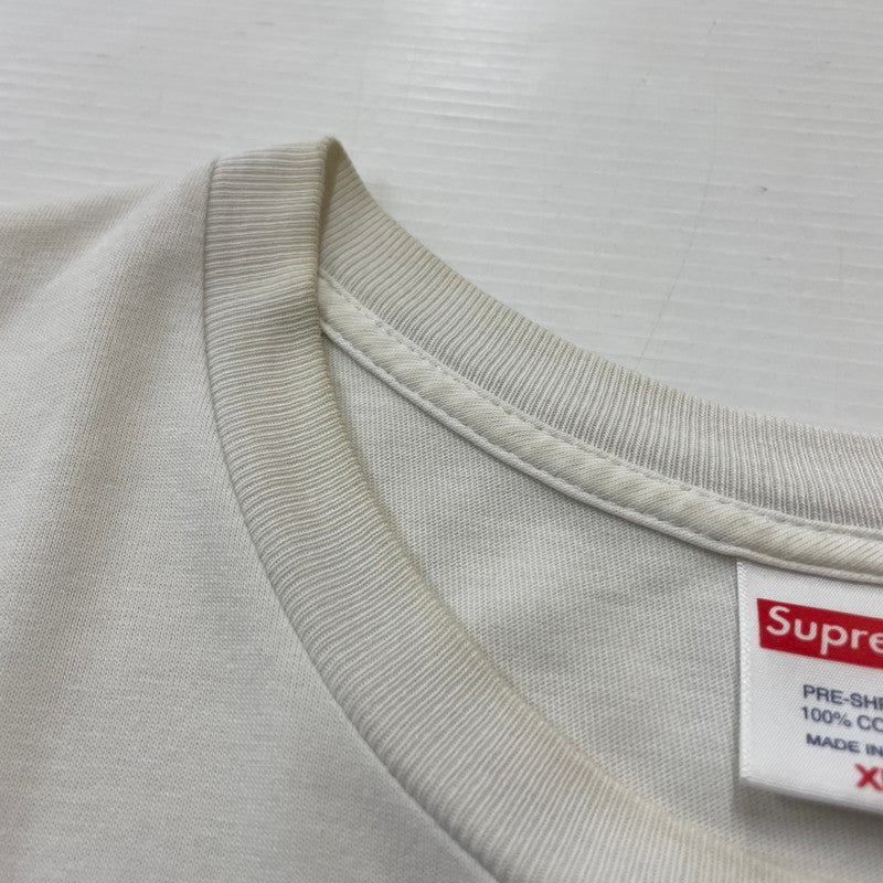 【現状渡し品】【メンズ】 SUPREME シュプリーム 21SS WATER PISTOL TEE 21年春夏 ウォーター ピストル Ｔシャツ 半袖 トップス 149-260618-sa-13-tei サイズ：XL カラー：ホワイト 万代Net店