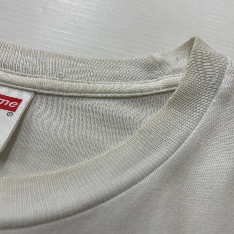 【現状渡し品】【メンズ】 SUPREME シュプリーム 21SS WATER PISTOL TEE 21年春夏 ウォーター ピストル Ｔシャツ 半袖 トップス 149-260618-sa-13-tei サイズ：XL カラー：ホワイト 万代Net店
