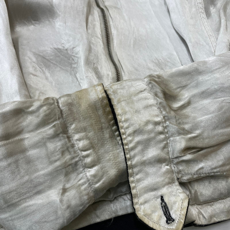 【中古品】【メンズ】 AVIREX アヴィレックス REVERSIBLE VIETNAM JACKET 6182020 リバーシブル ベトナム ジャケット 刺繍 べトジャン ライトアウター 145-260606-yo-14-tei サイズ：L カラー：ブラック/ホワイト 万代Net店