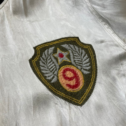 【中古品】【メンズ】 AVIREX アヴィレックス REVERSIBLE VIETNAM JACKET 6182020 リバーシブル ベトナム ジャケット 刺繍 べトジャン ライトアウター 145-260606-yo-14-tei サイズ：L カラー：ブラック/ホワイト 万代Net店