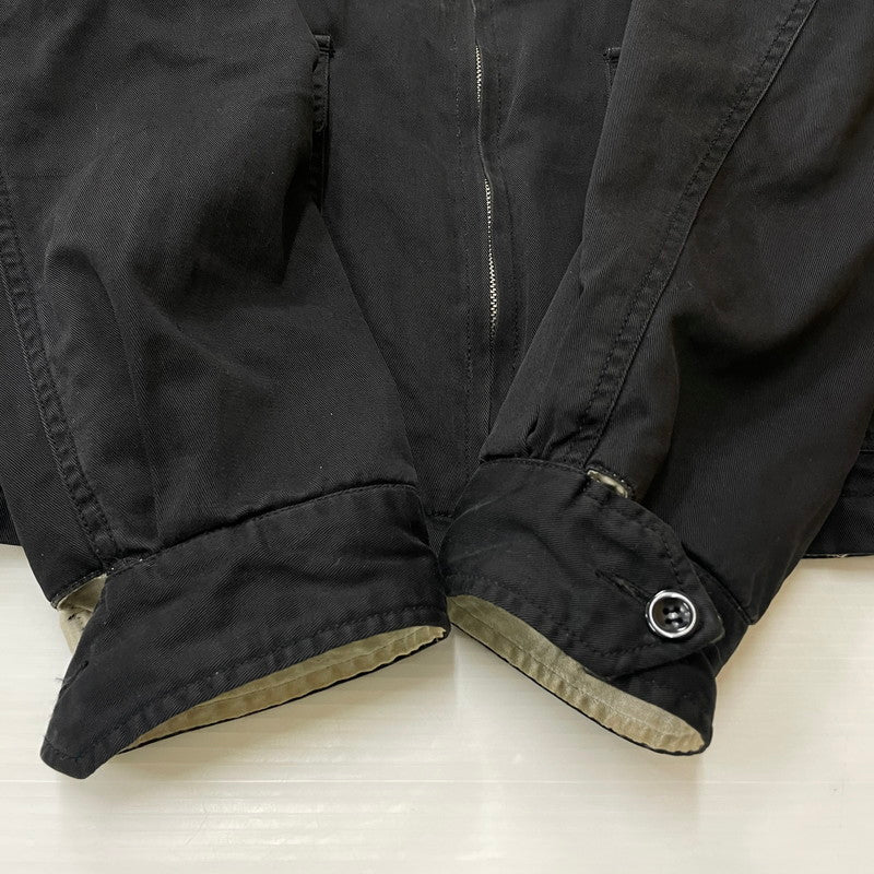 【中古品】【メンズ】 AVIREX アヴィレックス REVERSIBLE VIETNAM JACKET 6182020 リバーシブル ベトナム ジャケット 刺繍 べトジャン ライトアウター 145-260606-yo-14-tei サイズ：L カラー：ブラック/ホワイト 万代Net店