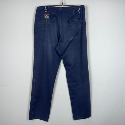 【中古品】【メンズ】 BEN DAVIS ベン デイヴィス FRISCO PANTS 898 フリスコ パンツ ボトムス 156-260830-sa-17-tei サイズ：34 カラー：ネイビー 万代Net店