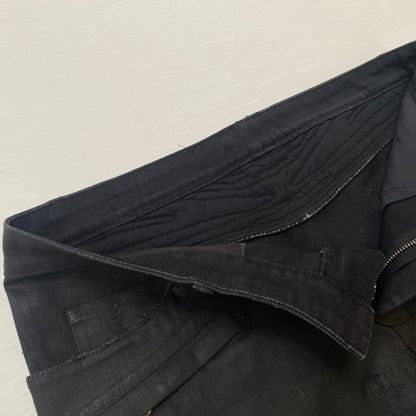 【中古品】【メンズ】 BALMAIN バルマン BIKER PANTS W4HT551B909M MADE IN ITALY バイカーパンツ ボトムス イタリア製 158-260608-ss-06-tei サイズ：不明 カラー：ブラック 万代Net店
