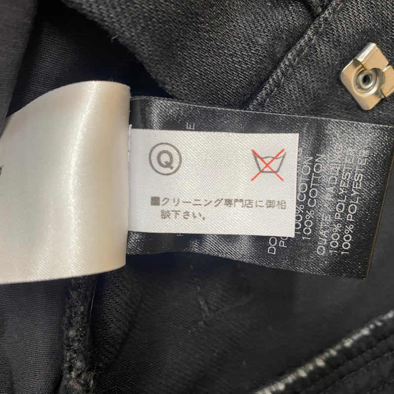 【中古品】【メンズ】 BALMAIN バルマン BIKER PANTS W4HT551B909M MADE IN ITALY バイカーパンツ ボトムス イタリア製 158-260608-ss-06-tei サイズ：不明 カラー：ブラック 万代Net店