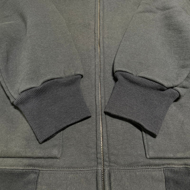 【中古品】【メンズ】 THE FLAT HEAD ザ フラット ヘッド FULL ZIP SWEATSHIRT フルジップ スウェット トップス トレーナー 雪柄 145-260608-ss-02-tei サイズ：L カラー：グレー系 万代Net店