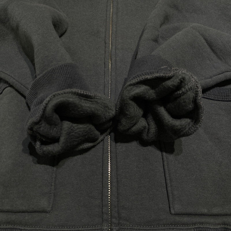 【中古品】【メンズ】 THE FLAT HEAD ザ フラット ヘッド FULL ZIP SWEATSHIRT フルジップ スウェット トップス トレーナー 雪柄 145-260608-ss-02-tei サイズ：L カラー：グレー系 万代Net店