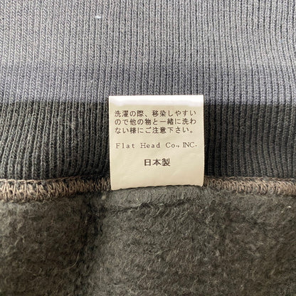 【中古品】【メンズ】 THE FLAT HEAD ザ フラット ヘッド FULL ZIP SWEATSHIRT フルジップ スウェット トップス トレーナー 雪柄 145-260608-ss-02-tei サイズ：L カラー：グレー系 万代Net店