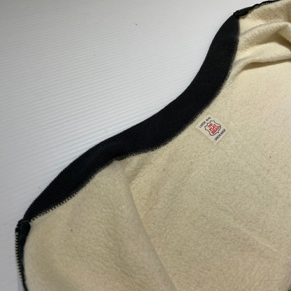 【中古品】【メンズ】 THE FLAT HEAD ザ フラット ヘッド FULL ZIP SWEATSHIRT フルジップ スウェット トップス トレーナー 雪柄 145-260608-ss-02-tei サイズ：L カラー：グレー系 万代Net店