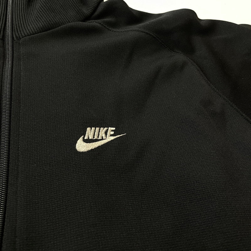 【中古品】【メンズ】 NIKE ナイキ 80’s VINTAGE JERSEY 80年代 ヴィンテージ ジャージ 長袖 トップス 紺タグ 日本製 148-260801-sa-01-tei サイズ：L カラー：ブラック 万代Net店