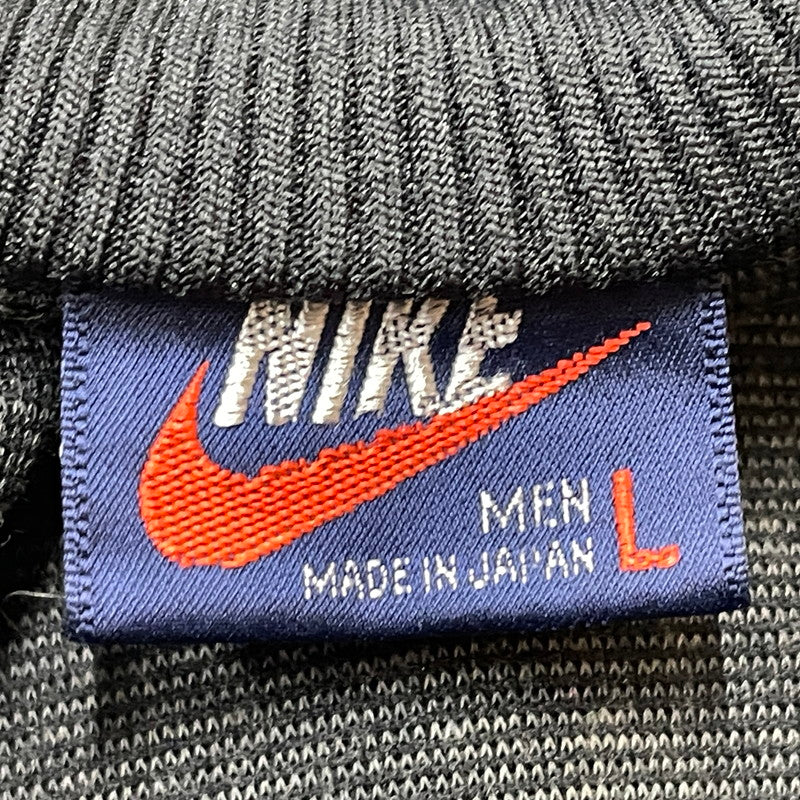 【中古品】【メンズ】 NIKE ナイキ 80’s VINTAGE JERSEY 80年代 ヴィンテージ ジャージ 長袖 トップス 紺タグ 日本製 148-260801-sa-01-tei サイズ：L カラー：ブラック 万代Net店