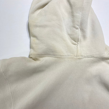 【現状渡し品】【メンズ】 CHAMPION チャンピオン REVERSE WEAVE RUTGERS HOODIE VINTAGE MADE IN USA リバースウィーブ ラトガース フーディー トップス プルオーバーパーカー ヴィンテージ USA製 145-260608-ss-04-tei サイズ：XL カラー：ホワイト 万代Net店