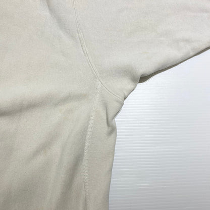 【現状渡し品】【メンズ】 CHAMPION チャンピオン REVERSE WEAVE RUTGERS HOODIE VINTAGE MADE IN USA リバースウィーブ ラトガース フーディー トップス プルオーバーパーカー ヴィンテージ USA製 145-260608-ss-04-tei サイズ：XL カラー：ホワイト 万代Net店