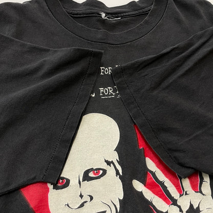 【中古品】【メンズ】 BRIELAND GRAPHICS ブリーランドグラフィックス 90's DRACULA PRINT SS TEE 90年代 ドラキュラ プリント ショートスリーブ Tシャツ 半袖 トップス 蓄光 ヴィンテージ 145-260606-yo-10-tei サイズ：不明 カラー：グレー 万代Net店