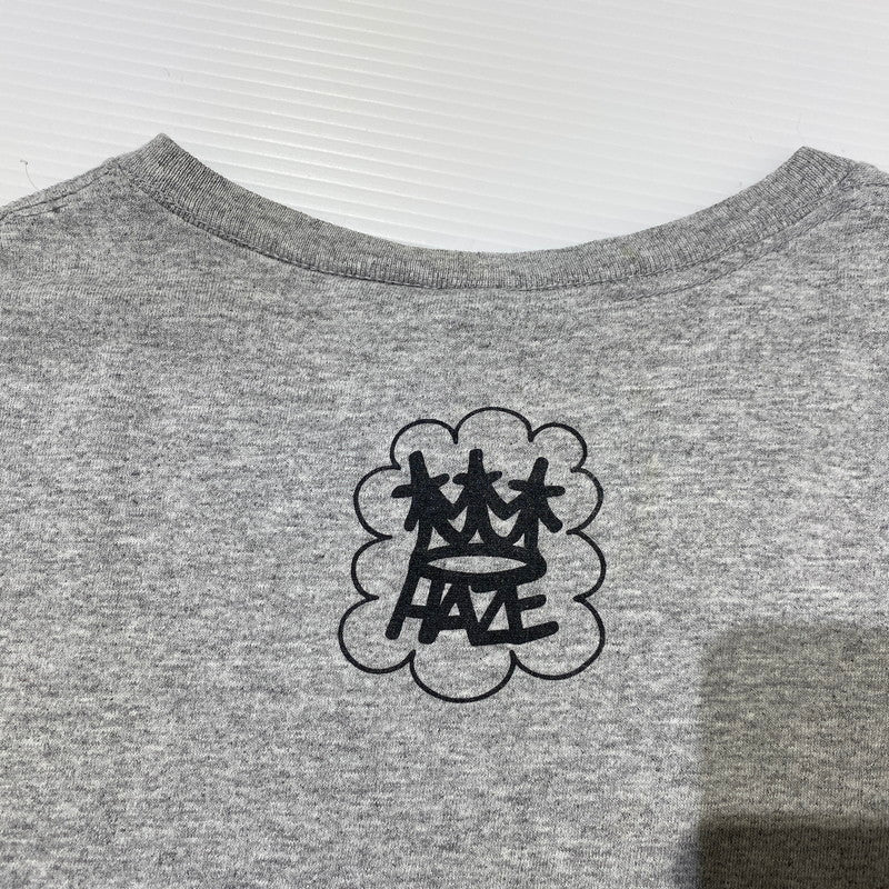 【中古品】【メンズ】 STUSSY ステューシー ERIC HAZE S/S TEE エリック ヘイズ ショートスリーブ Tシャツ 半袖トップス 142-260608-ss-01-tei サイズ：L カラー：グレー 万代Net店