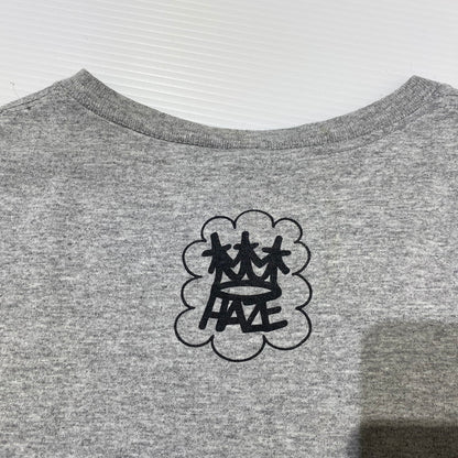 【中古品】【メンズ】 STUSSY ステューシー ERIC HAZE S/S TEE エリック ヘイズ ショートスリーブ Tシャツ 半袖トップス 142-260608-ss-01-tei サイズ：L カラー：グレー 万代Net店