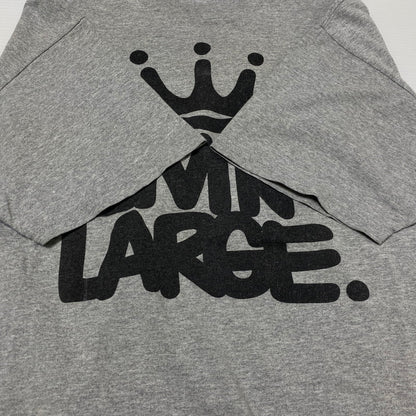 【中古品】【メンズ】 STUSSY ステューシー ERIC HAZE S/S TEE エリック ヘイズ ショートスリーブ Tシャツ 半袖トップス 142-260608-ss-01-tei サイズ：L カラー：グレー 万代Net店